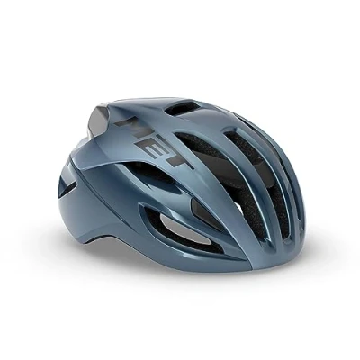 Imagen de MET Rivale MIPS Bicicleta Hel, Unisex, Navy Silver Glossy, L