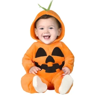 Imagen de FIESTAS GUIRCA, S.L. Disfraz de Calabaza Naranja para bebé T 12/24 Meses