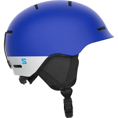 Imagen de Salomon Orka Casco de Esquí Para Niños, Snowboard Protección, Comodidad óptima, Estilo deportivo tus Aventuras Nieve, Azul, Medium 53 56