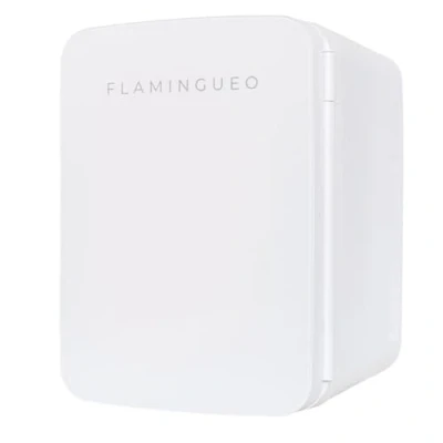 Imagen de Flamingueo Nevera Pequeña Mini 10L, 12V/220V, Neveras Para Habitación, Función Frío y Calor, Cosmeticos, Frigorifico