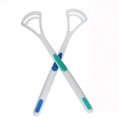 Imagen de Xrten 2 Pcs Cepillo Raspador Lengua, Limpiador de Lengua Contra la Halitosis