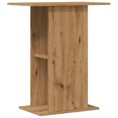 Imagen de vidaXL Soporte Acuario Madera ingeniería Roble Artisan 36x60,5x72,5 cm, Mueble para pecera, Armario Acuario, Base pecera