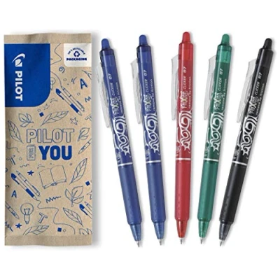 Imagen de Pilot FLW538462 Punta de bolígrafo retráctil (0,7 mm, 2 azules, 1 rojo, verde, negro)