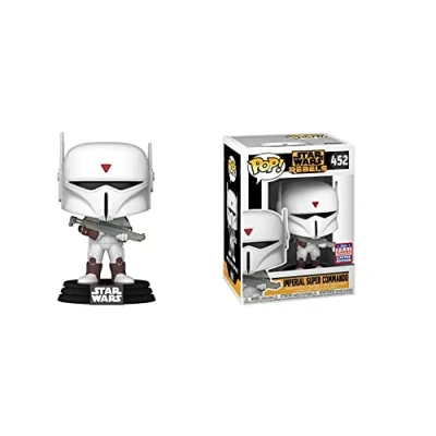 Imagen de Funko Pop! Star Wars Imperial Super Commando Bobblehead 2021 FunKon Shared Summer Exclusive 452