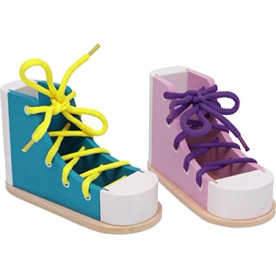 Imagen de Small Foot Zapato para Ensartar Colorido, Set de 2