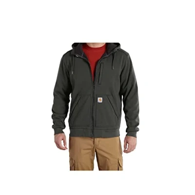 Imagen de Carhartt Sudadera Con Cierre de Cremallera Completo, Ajuste Ligeramente Holgado, Tejido Grosor Medio, Hombre, Marrón Peat, XL
