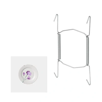 Imagen de Metaltex CUELGAPLATOS DE 9 A 18 CMS, Metall, Negro, Estandar