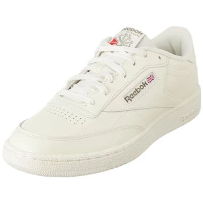 Imagen de Reebok Classic CLUB C 85 Unisex Zapatillas, Talla: 41, Chalk/chalk/army green Piel