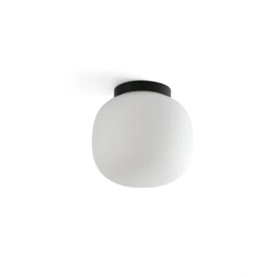 Imagen de Faro AMELIA Lámpara de techo para baño negro mate IP44