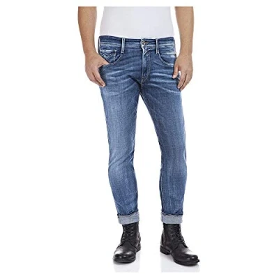 Imagen de REPLAY Anbass Vaqueros, 9 Medium Blue, 36W / 32L para Hombre