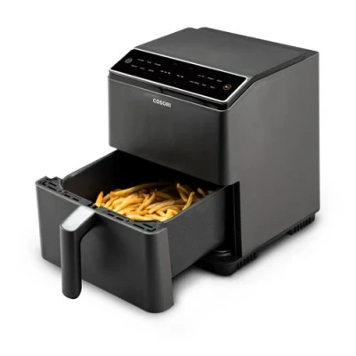 Imagen de ¡Oferta 14% ! Cosori Dual Blaze Chef Edition Negra 6,4L Freidora Sin Aceite