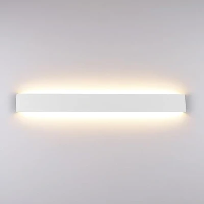 Imagen de Klighten Lámparas de Pared Led Interior 91cm, 30W Aplique Arriba Abajo Moderna, Luz Aluminio para Salas, Escalera, Dormitorios, Pasillos, 3000 Lumen, Blanco Cálido 3000K,