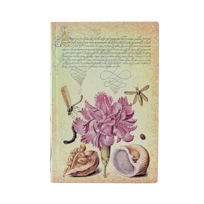 Imagen de Libreta Flexi Clavel Rosa Mini (140x90x12) Rayada De 208 Páginas Y Cie