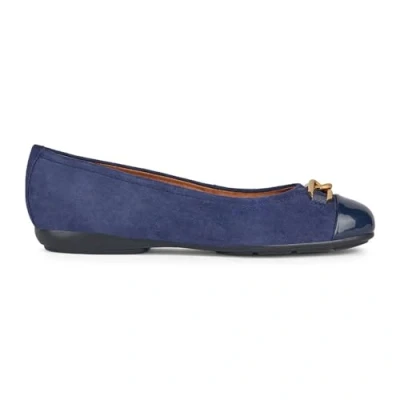 Imagen de Geox D Annytah A, Ballet Flat Mujer, Azul Marino, 39 EU