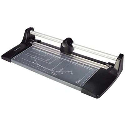Imagen de Amazon Basics Guillotina de papel giratoria, A4