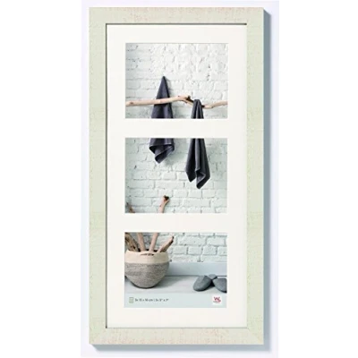 Imagen de Walther Design Walther, Home, Marco Multifoto De Madera Para 3 Fotos, HO338W, 29.8 x 52.1 cm, Blanco