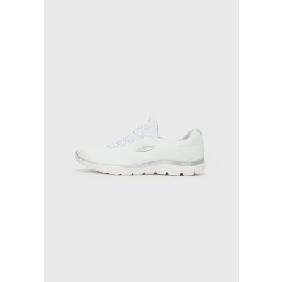 Imagen de Skechers Summits Lite, Zapatillas Mujer, White Mesh Silver Gray Trim, 37 EU