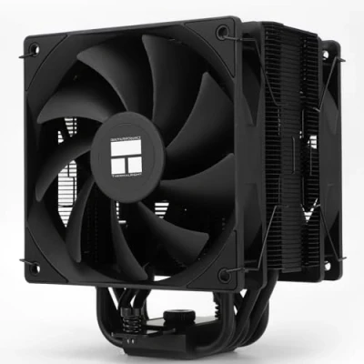 Imagen de Thermalright Burst Assassin 120 EVO DARK Enfriador de CPU con 6 tubos calor, ventiladores silenciosos PWM dobles velocidad 1500 rpm, para AMD: AM4/AM5 e Intel 1700/1851/1150/1151/1200,