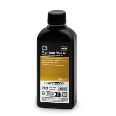Imagen de ERRECOM PAG 46 250 mL, Lubricante para Compresores A/A tradicionales o eléctricos de los automóviles, funcionantes con GAS refrigerante R134a y R1234yf