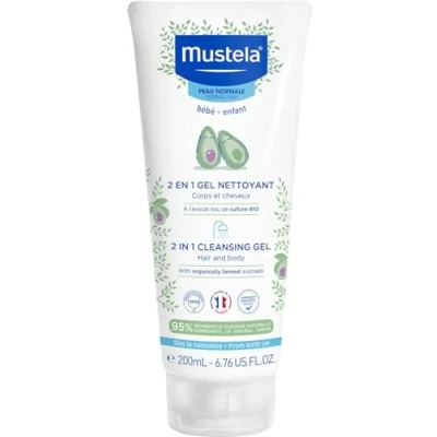 Imagen de Mustela Bébé Enfant 2 in 1 Cleansing Gel 200ml Piel Normal