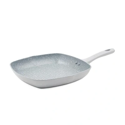 Imagen de Salter BW11611TEDIR Marblestone Griddle, Antiadherente, Aluminio forjado resistente a la corrosión, Apto para Induction Hobs, 28 cm, gris