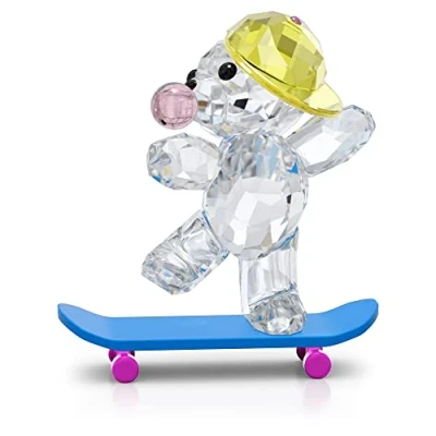 Imagen de Swarovski Oso Kris con monopatín