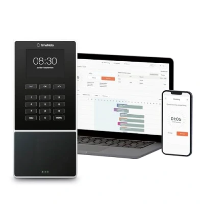 Imagen de Controlador de presencia safescan timemoto tm 616 con codigo pin o tarjeta rfid hasta 200 usuarios