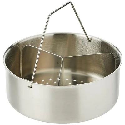 Imagen de Kuhn Rikon Duromatic Juego de separadores Acero Inoxidable para ollas a presión, Plateado, 20 cm