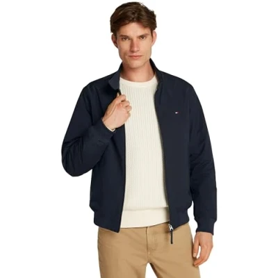 Imagen de Tommy Hilfiger Harrington Jacket Chaqueta de entretiempo, Hombre, Talla: Small, Desert sky