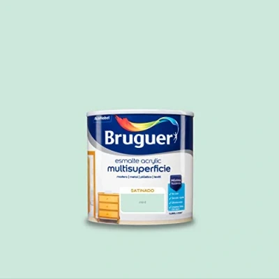 Imagen de Bruguer Acrylic Multisuperficie Esmalte al agua Satinado Mint 250 ml