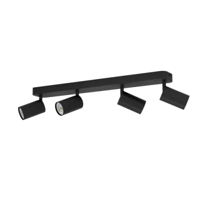 Imagen de EGLO connect Telimbela Z foco techo 4 luces, negro