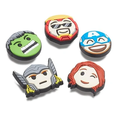 Imagen de Crocs Avengers Emojis Unisex 5 PACK Otros accesorios multicoloured, Talla: One Size, Multi coloured