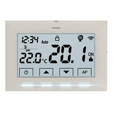 Imagen de Perry 1TX CR029WIFI Cronotermostato de pared WiFi 1TXCR029WIFI blanco
