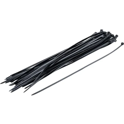 Imagen de BGS Diy 80877 Bridas negros 4,5 x 350 mm 50 piezas