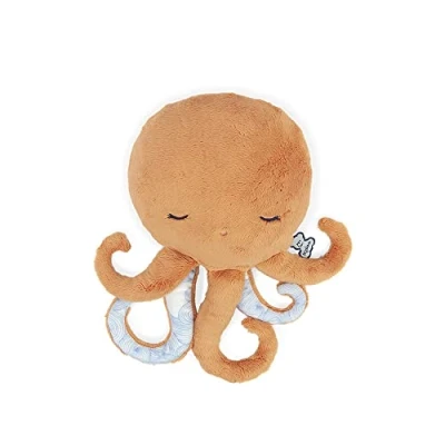 Imagen de KALOO Petit Calme Peluche Térmico Calmante para Bebés Pulpo Naranja 29 cm Efecto Bolsa de Agua Caliente Calor o Frío Tejido Muy Suave Desenfundable Desde el Nacimiento, K970701