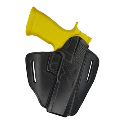 Imagen de VlaMiTex U24 Funda de extracción rápida para Pistola Sig Sauer P226 X Five / P320 Five, Piel 100%
