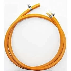 Imagen de Manguera de gas 1/4&quot; lks, (1 lado con abrazadera), 1,5 m, 8 mm, para propano, butano, camping