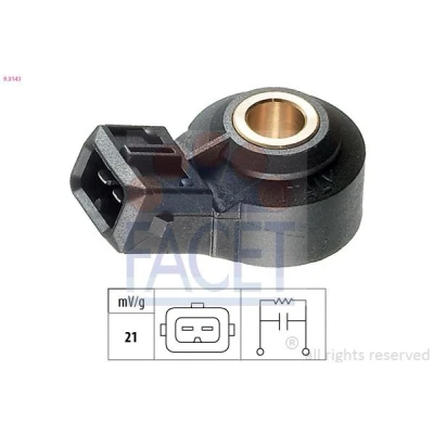 Imagen de FACET 9.3143 Sensores Made in Italy OE Equivalent PEUGEOT: 206 Hatchback, Partner I Furgón, 306 CITROËN: Saxo C2 Hatchback