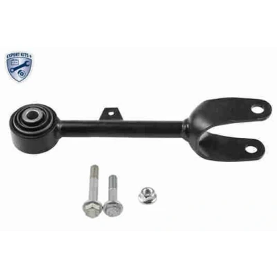 Imagen de VAICO V58 0206 Barra oscilante, suspensión de ruedas con juego tornillos eje trasero ambos lados, arriba Brazo oscilante transversal TESLA: Model 3
