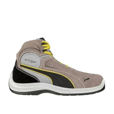 Imagen de PUMA Safety Touring Stone Mid SRC 632620801000044 Botas de Seguridad S3 (UE): 44 STO duraderas y Resistentes Unisex Adulto, Gris, EU
