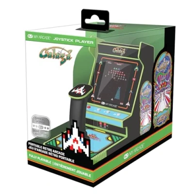 Imagen de MY Arcade Galaga + Galaxian Joystick Player Mini Cabina Retro
