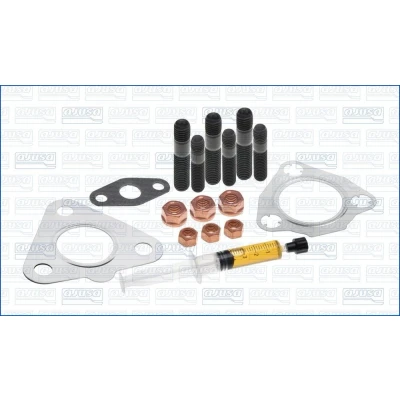 Imagen de AJUSA JTC11897 Juego de montaje, turbocompresor with studs, syringe oil con juntas instrucciones montaje OPEL: Astra H Caravan