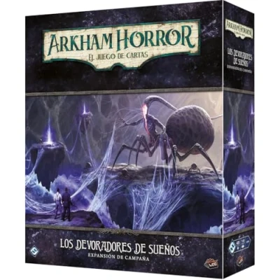 Imagen de Fantasy Flight Games Aarkham Horror LCG: Los devoradores De sueños Expansión Campaña Juego Cartas a Partir 14 Años 1 4 Jugadores 30 120 Minutos por Partida Español
