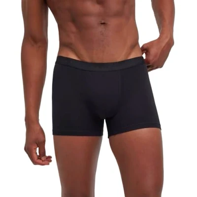 Imagen de FALKE Daily Climate Control Outlast® M Bx algodón Secado rápido 1 Pieza, Calzoncillos Boxer Hombre, Negro (Black 3000), L
