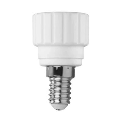 Imagen de Miratic Adaptador para Fuente de Luz E14/GU10 Casquillos Bombillas Casquillo GU10 Portalámparas Techo Ideal Iluminación Doméstica y Comercial