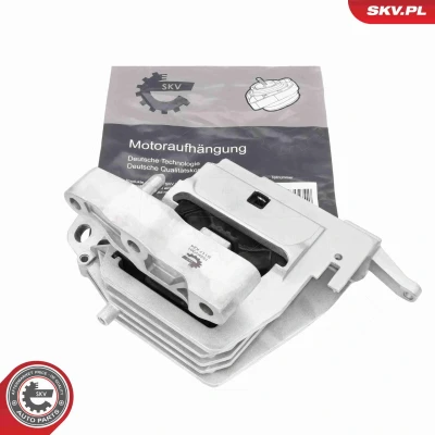 Imagen de ESEN SKV 75SKV301 Soporte de motor derecha Rodamiento Caucho metal Aluminio, 275mm 215mm BMW: 2 Active Tourer, Gran X1