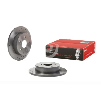 Imagen de BREMBO 08.A429.1X Disco de freno 281 12 5 macizo, perforado revestido TOYOTA: RAV4 III SUV, IV SUV