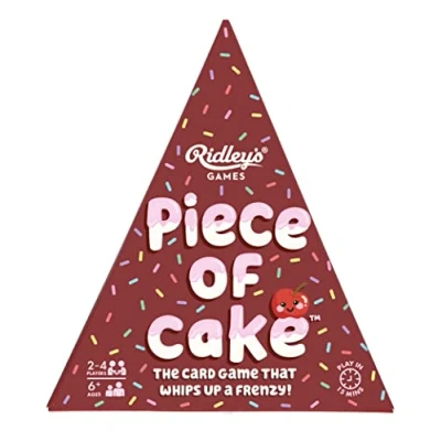 Imagen de Ridley&#039;s Games: Piece of Cake The Card Game That Whips Up a Frenzy Juego de pasaje Cartas Ritmo rápido, Favorito la Noche Familiar para panaderos