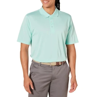 Imagen de Amazon Essentials Polo de Golf Secado Rápido Ajuste Normal Hombre, Azul Agua Claro, XS