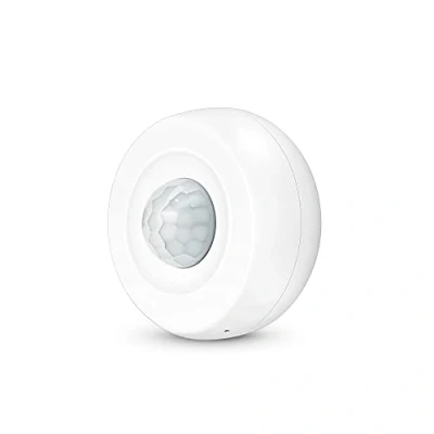 Imagen de Energeeks Sensor de Movimiento WiFi Inteligente Crepuscular Incorporado Notificaciones Móviles Automatiza tu Hogar según Movimiento/Luz App Móvil Conectividad con Alexa y Google